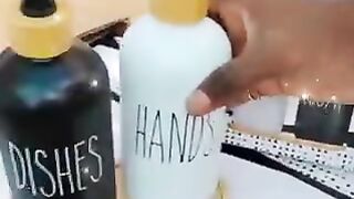 Dishes and hand wash