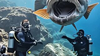 The Fish Came Straight for Them… 😳🌊