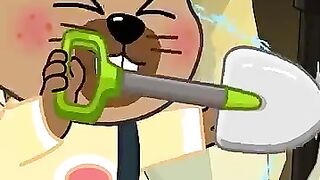 _shorts_Don_t_Damage_Public_Facilities_kidscartoon_policecartoon.