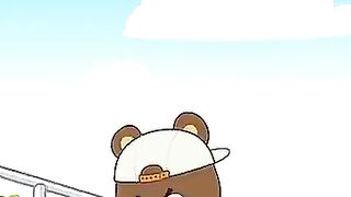 _shorts_The_best_gift_for_kids_Safety_Cartoon_Be_Careful_When_You_Walk_kidscartoon