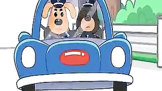 _shorts_Outdoor_Earthquake_Safety_The_best_gift_for_kids_Safety_Cartoon_kidscartoon