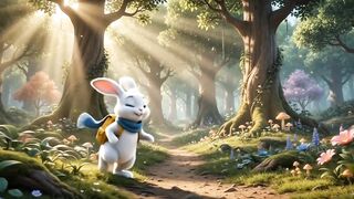 🐰 Benny Gets Lost in the Magic Forest 🌲✨ | A Magical Animal Adventure | Little Jungle