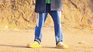 Young boy dancer Amapiano