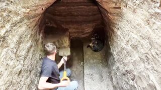 Building the Most Hidden Shelter Inside a Hollow Tree 🌳🏕️ | Part 6 #Bushcraft     #SurvivalSkills #USA