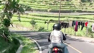suasana asri daerah pegunungan