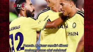 Selebrasi gol Ronaldo setelah menikah bikin melongo pemain Al Nassr 😳😅