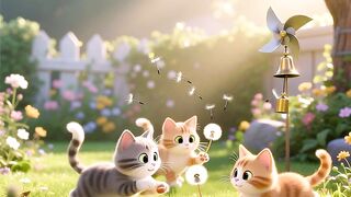 3 anak kucing kecil