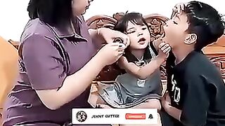 “When Mom Outsmarts a Kid Who Hates Medicine 😂” #funny