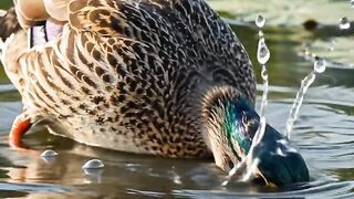 A Magical Moment with Nature: A Feathered Guest Comes to Eat from the Hand 🌿🕊️