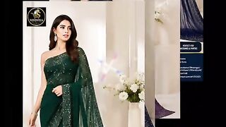 WOW DHAMAKA SALE | Heavy Stone Work Saree | Rs. 5000/- Fixed