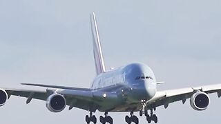 ✈️Airbus A380 Emirates Skywards | SMOOTHEST LANDING