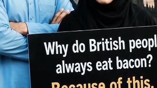 🇬🇧 “British people eat bacon… so we’re leaving?” 👀 Is this serious or just a debate?