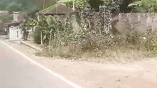 Road to the sand mine