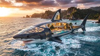 Would You Live Inside a Giant Shark? 🦈🏠