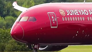 ✈️BOEING 787 DREAMLINER JUNEYAO AIR | TAKEOFF DEPARTURE