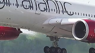 ✈️AIRBUS A350 VIRGIN ATLANTIC | TOUCHDOWN