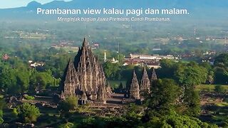 Prambanan isn’t just beautiful during the day.