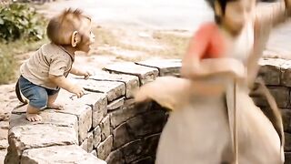 Monkey helping