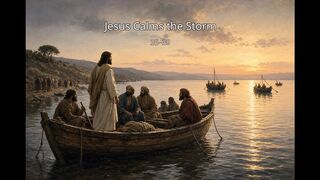 Jesus and the storm