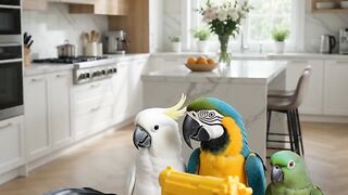 Comic parrots 2