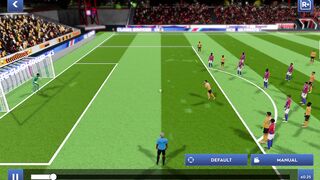 Own goal of goal keeper