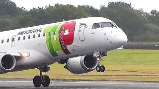 ✈️EMBRAER E190 TAP PORTUGAL | TAKEOFF DEPARTURE