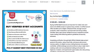 Top 7 Trested Platfrom Buy Verified Bybit Accounts In Online