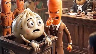 This video is AI  Momos ko di saza