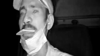 Eating while driving a vehicle