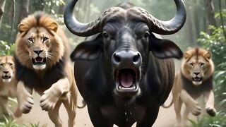 Perseguição na savana
