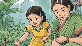 Rainy Day Gongura Pachadi 🌧️ | Ghibli-Style Village Cooking ASMR | Cozy Indian Food