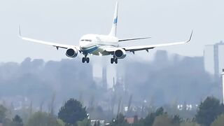 ✈️Boeing 737 Insane Crosswind Landing