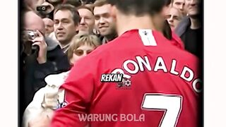 Ronaldo akan marah kalo ngga ditekel keras saat latihan!