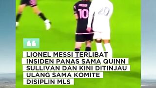 Waduh... Messi terancam hukuman retroaktif MLS akibat insiden ini! 😳