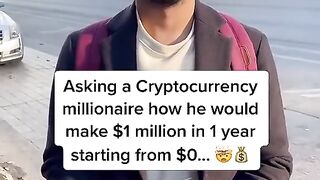 How a cryptocurrency millionaire would earn $1 million in a year