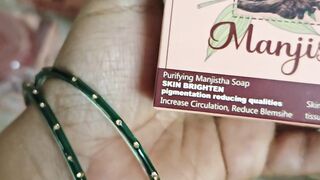 Manjistha Herbal Soap 🌿 | Natural Skincare for Clean, Fresh & Healthy-Looking Skin ✨