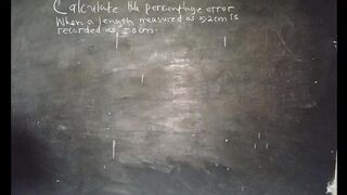 Percentage Error