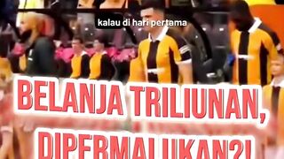 Belanja triliunan tapi malah ngelawak di laga pembuka?