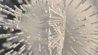 Perfect Ice Sphere Cracking in Slow Motion | Oddly Satisfying Shatter ASMR