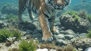 New tiger video