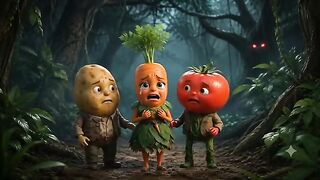 The story of the mother of carrots who suddenly got lost in the jungle ##