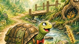 Slow and steady wins the race! 🐢💨