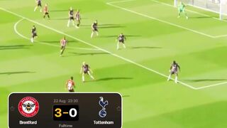 Brentford berhasil mencukur Tottenham Hotspur dengan skor telak 3-0 dalam laga pekan pembuka Liga Utama Inggris