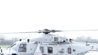 First flight of the German Airbus Helicopters NH90 Sea Tiger