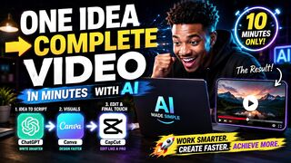 ONE Idea → COMPLETE Video in Minutes With AI 🤯