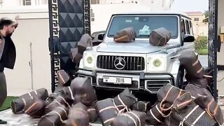Custom $500,000 Louis Vuitton G-wagon