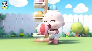 LIVE_Little_Baby_Plays_with_Colorful_Balls_Good_Habits_Preschool_Songs_BabyBus