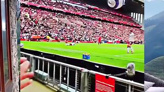 Penggemar Ini Mengambil Keputusan yang Tepat 👀⚽️