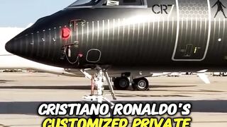 Cristiano Ronaldo s Customized Private Jet! 🛫😳