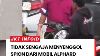 🚨 HEBOH! OJOL SENGGOL SPION ALPHARD, BERUJUNG MOTOR DIDUGA DIRUSAK